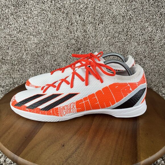 Adidas X Speedportal Messi.3 Mens Size 13 White Indoor Soccer Shoes GW8392 - Picture 4 of 13